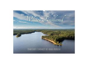 9783435011537 - Wildes Finnland (Wandkalender 2025 DIN A2 quer) CALVENDO Monatskalender