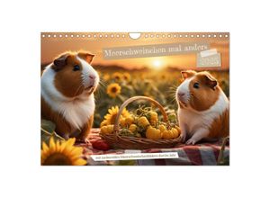 9783435011865 - Meerschweinchen mal anders! (Wandkalender 2025 DIN A4 quer) CALVENDO Monatskalender