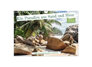 9783435012015 - Ein Paradies aus Sand und Meer (Wandkalender 2025 DIN A4 quer) CALVENDO Monatskalender