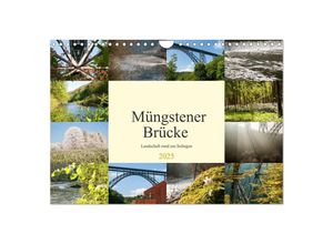 9783435012237 - Müngstener Brücke - Landschaft rund um Solingen (Wandkalender 2025 DIN A4 quer) CALVENDO Monatskalender