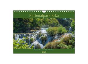 9783435012275 - Nationalpark Krka - Wasser-Wunderwelt in Dalmatien (Wandkalender 2025 DIN A4 quer) CALVENDO Monatskalender