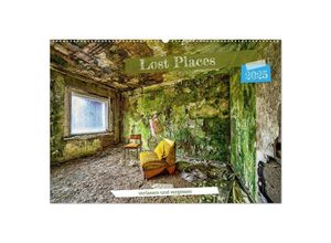 9783435012336 - Lost Places - verlassen und vergessen (Wandkalender 2025 DIN A2 quer) CALVENDO Monatskalender