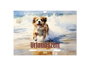 9783435012633 - Urlaubszeit an der malerischen Nordseeküste (Wandkalender 2025 DIN A4 quer) CALVENDO Monatskalender