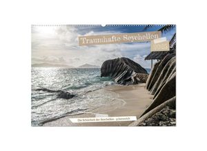 9783435013074 - Traumhafte Seychellen (Wandkalender 2025 DIN A2 quer) CALVENDO Monatskalender