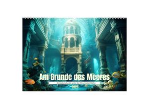 9783435013333 - Am Grunde des Meeres (Wandkalender 2025 DIN A2 quer) CALVENDO Monatskalender