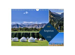 9783435013494 - Kirgistan - Traumhafte Landschaften (Wandkalender 2025 DIN A4 quer) CALVENDO Monatskalender