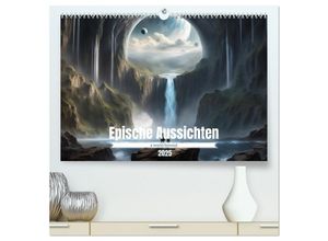 9783435013548 - Epische Aussichten (hochwertiger Premium Wandkalender 2025 DIN A2 quer) Kunstdruck in Hochglanz