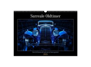 9783435014354 - Surreale Oldtimer (Wandkalender 2025 DIN A3 quer) CALVENDO Monatskalender