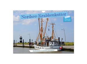 9783435014514 - Nordsee-Krabbenkutter (Wandkalender 2025 DIN A4 quer) CALVENDO Monatskalender