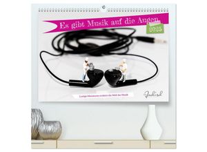9783435015474 - Es gibt Musik auf die Augen (hochwertiger Premium Wandkalender 2025 DIN A2 quer) Kunstdruck in Hochglanz