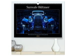 9783435015504 - Surreale Oldtimer (hochwertiger Premium Wandkalender 2025 DIN A2 quer) Kunstdruck in Hochglanz