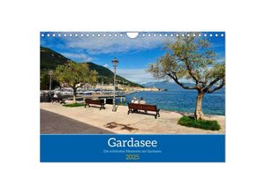 9783435017614 - Gardasee - Die schönsten Momente am Gardasee (Wandkalender 2025 DIN A4 quer) CALVENDO Monatskalender