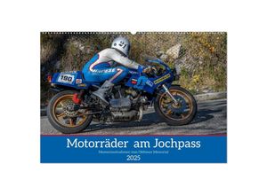 9783435017683 - Motorräder am Jochpass (Wandkalender 2025 DIN A2 quer) CALVENDO Monatskalender