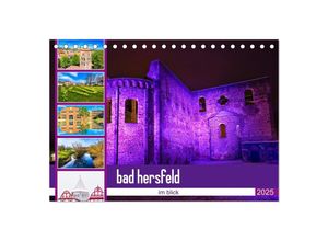 9783435017836 - bad hersfeld im blick (Tischkalender 2025 DIN A5 quer) CALVENDO Monatskalender