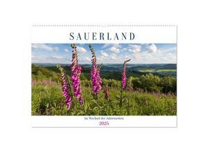 9783435017959 - Das Sauerland im Wechsel der Jahreszeiten (Wandkalender 2025 DIN A2 quer) CALVENDO Monatskalender