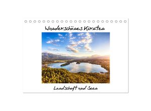 9783435019656 - Wunderschönes Kärnten Landschaft und Seen (Tischkalender 2025 DIN A5 quer) CALVENDO Monatskalender