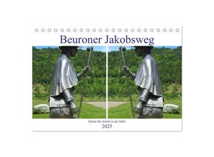 9783435019786 - Beuroner Jakobsweg (Tischkalender 2025 DIN A5 quer) CALVENDO Monatskalender