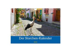 9783435019946 - Der Storchenkalender (Wandkalender 2025 DIN A4 quer) CALVENDO Monatskalender