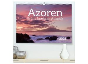 9783435020201 - Azoren - Grüne Inseln im Atlantik 2025 (hochwertiger Premium Wandkalender 2025 DIN A2 quer) Kunstdruck in Hochglanz