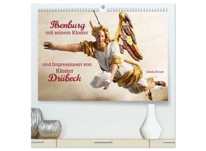 9783435020256 - Ilsenburg mit seinem Kloster und Impressionen von Kloster Drübeck (hochwertiger Premium Wandkalender 2025 DIN A2 quer) Kunstdruck in Hochglanz