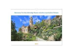 9783435020478 - Bussana Vecchia lebendige Kunst zwischen mystischen Steinen (Wandkalender 2025 DIN A3 quer) CALVENDO Monatskalender