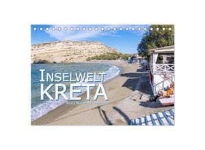 9783435022199 - Inselwelt Kreta (Tischkalender 2025 DIN A5 quer) CALVENDO Monatskalender