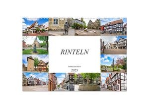 9783435022298 - Rinteln Impressionen (Wandkalender 2025 DIN A2 quer) CALVENDO Monatskalender