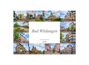 9783435022328 - Bad Wildungen Stadtansichten (Tischkalender 2025 DIN A5 quer) CALVENDO Monatskalender