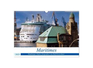 9783435022472 - Maritimes Hamburger Hafen fotografiert von Ralf Kretschmer (Wandkalender 2025 DIN A3 quer) CALVENDO Monatskalender