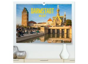 9783435022564 - Darmstadt im Licht (hochwertiger Premium Wandkalender 2025 DIN A2 quer) Kunstdruck in Hochglanz