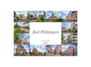 9783435022847 - Bad Wildungen Stadtansichten (Wandkalender 2025 DIN A2 quer) CALVENDO Monatskalender