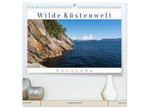 9783435023059 - Wilde Küstenwelt - Panorama (hochwertiger Premium Wandkalender 2025 DIN A2 quer) Kunstdruck in Hochglanz