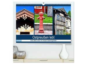 9783435023431 - Ostpreußen lebt - Das alte Cranz im neuen Selenogradsk (hochwertiger Premium Wandkalender 2025 DIN A2 quer) Kunstdruck in Hochglanz