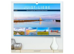 9783435023486 - JUIST-LIEBE (hochwertiger Premium Wandkalender 2025 DIN A2 quer) Kunstdruck in Hochglanz