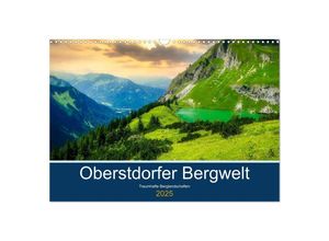 9783435023806 - Oberstdorfer Bergwelt (Wandkalender 2025 DIN A3 quer) CALVENDO Monatskalender