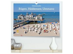 9783435023820 - Ostseeinseln Rügen Hiddensee Ummanz (hochwertiger Premium Wandkalender 2025 DIN A2 quer) Kunstdruck in Hochglanz