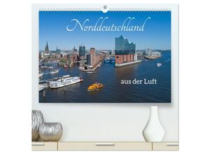 9783435023899 - Norddeutschland aus der Luft (hochwertiger Premium Wandkalender 2025 DIN A2 quer) Kunstdruck in Hochglanz