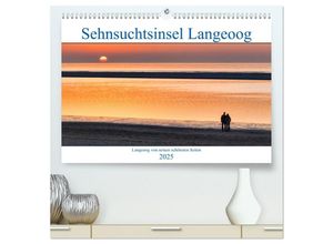 9783435024018 - Sehnsuchtinsel Langeoog (hochwertiger Premium Wandkalender 2025 DIN A2 quer) Kunstdruck in Hochglanz