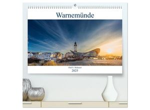 9783435024391 - Warnemünde by Olaf Rehmert (hochwertiger Premium Wandkalender 2025 DIN A2 quer) Kunstdruck in Hochglanz