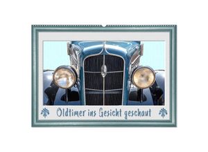 9783435024438 - Oldtimer ins Gesicht geschaut (Wandkalender 2025 DIN A2 quer) CALVENDO Monatskalender