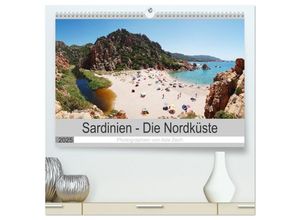 9783435024483 - Sardinien - Die Nordküste (hochwertiger Premium Wandkalender 2025 DIN A2 quer) Kunstdruck in Hochglanz