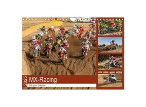 9783435024544 - MX-Racing live your dreams (Wandkalender 2025 DIN A4 quer) CALVENDO Monatskalender