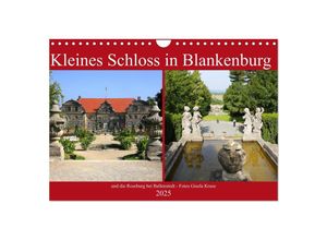 9783435024582 - Kleines Schloss in Blankenburg und die Roseburg bei Ballenstedt (Wandkalender 2025 DIN A4 quer) CALVENDO Monatskalender