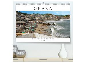 9783435024674 - Ghana - Die Goldküste in Westafrika (hochwertiger Premium Wandkalender 2025 DIN A2 quer) Kunstdruck in Hochglanz
