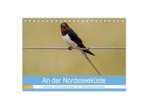 9783435025060 - An der Nordseeküste - Wasser- und Küstenvögel fotografiert von Ostfriesenfotografie (Tischkalender 2025 DIN A5 quer) CALVENDO Monatskalender