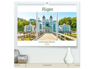 9783435025176 - Rügen - wunderschönes Reiseziel (hochwertiger Premium Wandkalender 2025 DIN A2 quer) Kunstdruck in Hochglanz