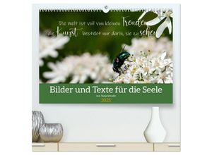 9783435025282 - Bilder und Texte für die Seele (hochwertiger Premium Wandkalender 2025 DIN A2 quer) Kunstdruck in Hochglanz