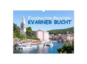 9783435026050 - Faszination Kroatien - Kvarner Bucht (Wandkalender 2025 DIN A3 quer) CALVENDO Monatskalender