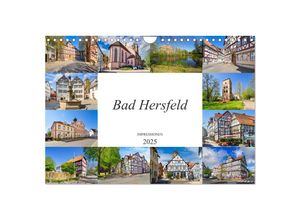 9783435026319 - Bad Hersfeld Impressionen (Wandkalender 2025 DIN A4 quer) CALVENDO Monatskalender