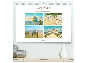 9783435026395 - Usedom - ein Traumreiseziel (hochwertiger Premium Wandkalender 2025 DIN A2 quer) Kunstdruck in Hochglanz